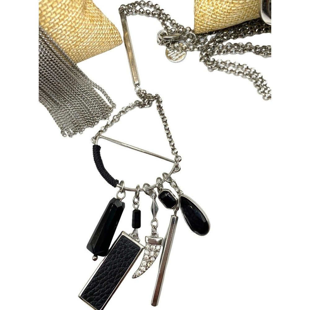 Lot of Vintage to Modern Long Designer Necklces - Picture 5 of 11